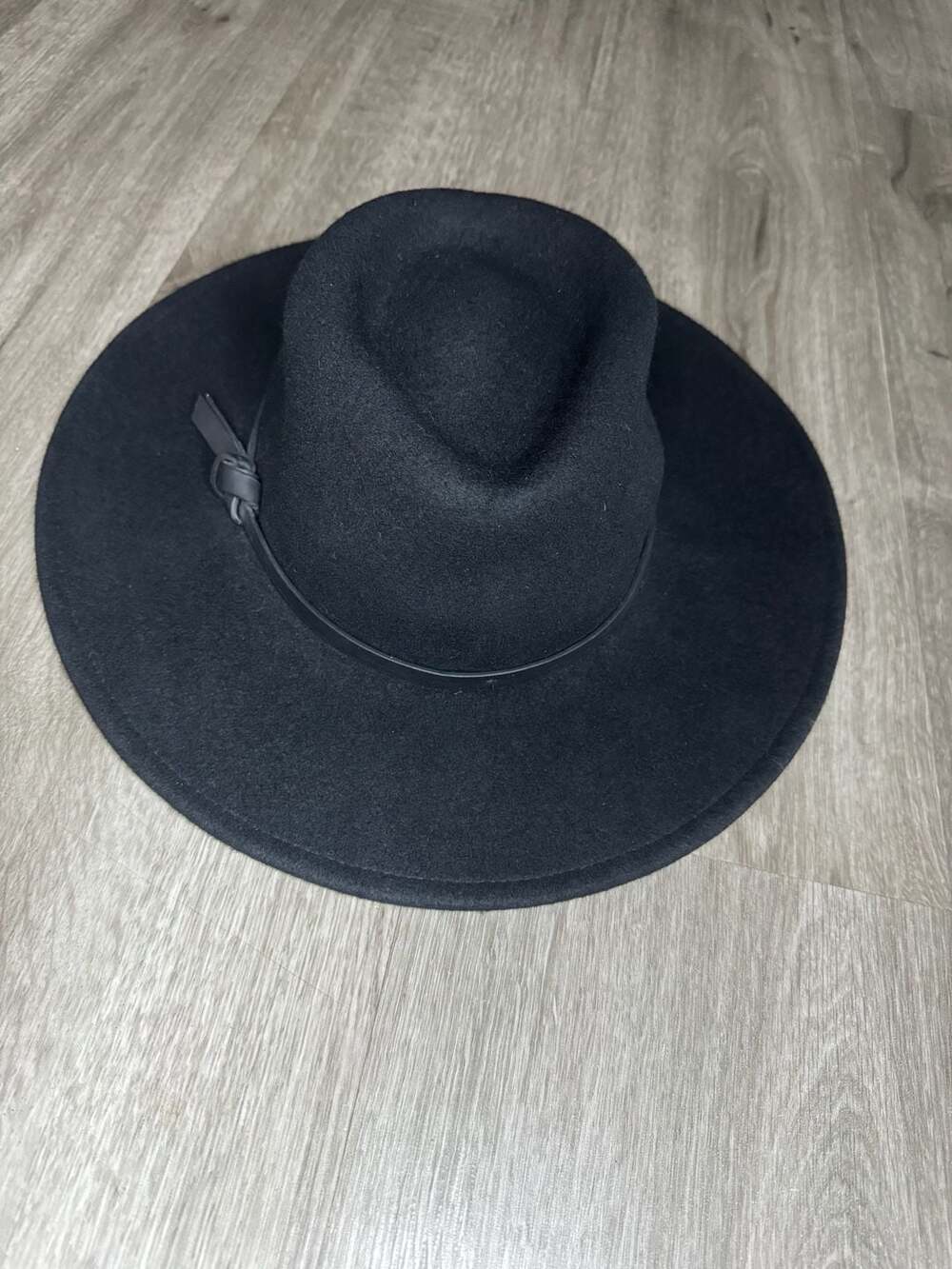 Target Wool Fedora Hat Black 100% Wool